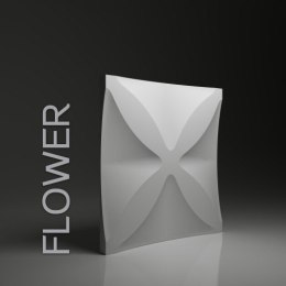 Panel gipsowy dekoracyjny ścienny 3D flower