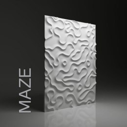 Panel gipsowy dekoracyjny ścienny 3D maze