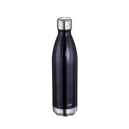 Butelka termiczna, stalowa czarna, 750 ml