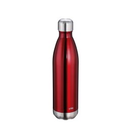 Butelka termiczna, stalowa czerwona, 750 ml