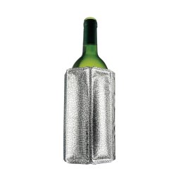Cooler do wina, na butelki 0,7 l - 1,0 l, srebrny
