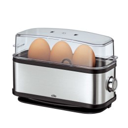 Urządzenie do gotowania jajek, na 3 jajka, stal nierdzewna/tworzywo sztuczne, 9 x 20 x 14 cm Cilio