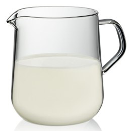 Dzbanek do mleka, szkło borokrzemowe, 0,7 l, śred. 9 x 12,5 cm