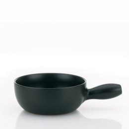 Rondel do fondue serowego, śred. 22,5 x 10 cm, czarny Kela