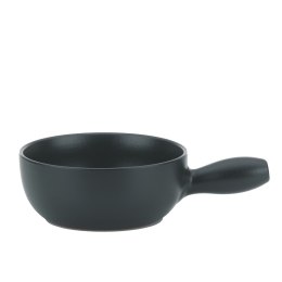 Rondel do fondue serowego, śred. 22,5 x 10 cm, czarny Kela