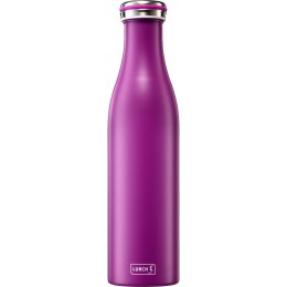 Butelka termiczna, stalowa, 0,75 l, fioletowa