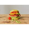 Forma na bułki do hamburgerów, silikon, śred. 8,5 cm, 28,5 x 19 x 3 cm