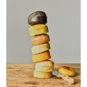 Forma na bułki do hamburgerów, silikon, śred. 8,5 cm, 28,5 x 19 x 3 cm