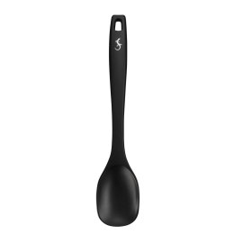 Uniwersalna łyżka kuchenna, silikon, 28 cm, czarna