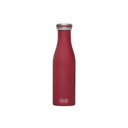 Butelka termiczna, stalowa, 0,5 l, burgund matowy Lurch