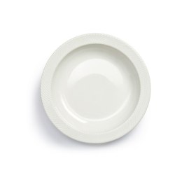 Talerz do serwowania, biały, ceramika, śred. 30 cm