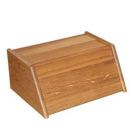 Chlebak, drewno dębowe, 40 x 30 x 18 cm
