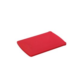 Deska śniadaniowa, 25x16 cm, czerwona