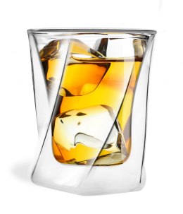 Szklanka z podwójną ścianką do whisky 300 ml Cristallo 25509 Vialli Design