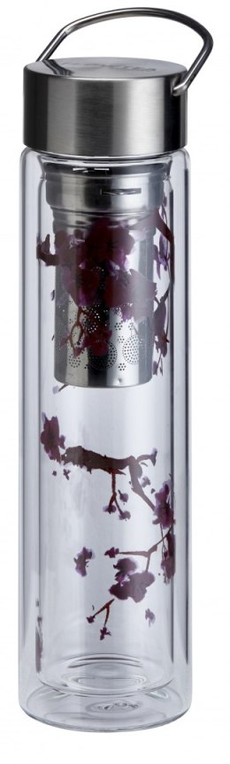 Butelka z podwójną ścianką i zaparzaczem FlowTea 350-400ml Cherry Blossom 50004 Eigenart