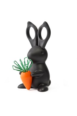 Przybornik biurowy królik Bunny czarny 10115-BK Qualy