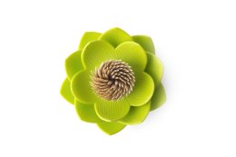 Pojemnik na wykałaczki Lotus zielony 10156-WH-GN Qualy