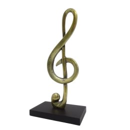 Statuetka klucz wiolinowy - prezent dla muzyka - MUS-21