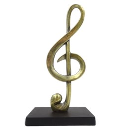 Statuetka klucz wiolinowy - prezent dla muzyka - MUS-21