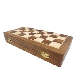 Klasyczne drewniane szachy magnetyczne - 40x40cm - G114