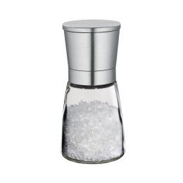 Młynek do soli, śred. 6,5x14 cm, stalowy