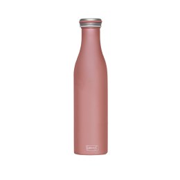 Butelka termiczna, stalowa, 0,75 l, różowe złoto Lurch