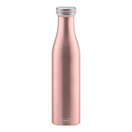 Butelka termiczna, stalowa, 0,75 l, różowe złoto Lurch