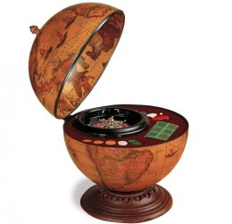 Globus z ruletką średn. 40cm brązowy