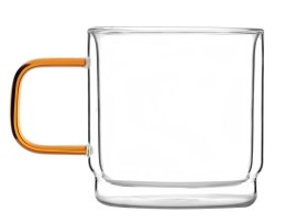 Komplet 2 szklanek z podwójną ścianką Amber 320 ml 8586 Vialli Design
