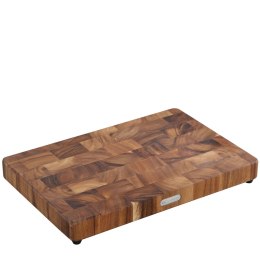 Deska do krojenia typu end grain, drewno akacji, 45 x 30 x 4,5 cm Zassenhaus