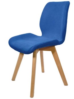 Krzesło tapicerowane Elegancka Sophia Velvet Blue