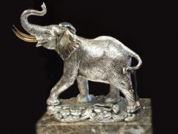 Słoń srebrny