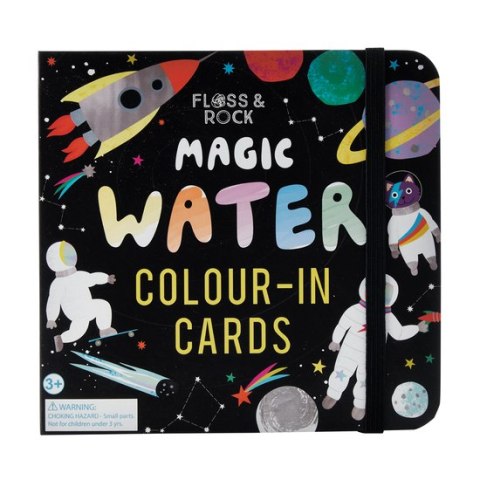 Kolorowe Karty do Malowania wodą z pisakiem