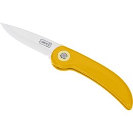 Składany nóż piknikowy, ceramiczny, 19 cm, żółty Lurch