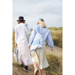 Kocyk piknikowy lub ręcznik plażowy Ella Hamam, 90 x 170 cm, bawełna organiczna, zielony Sagaform