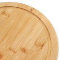 Deska do sera z pokrywą, bambus/szkło, śred. 24 x 15,5 cm