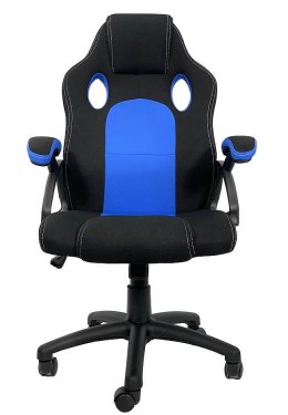 Ergonomiczne krzesło biurowe CARRERA M niebieski