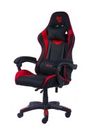 Fotel obrotowy ergonomiczny Gaming Hero czerwona tkanina