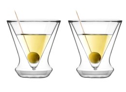 2 kieliszki do martini z podwójną ścianką Soho 155 ml 8937 Vialli Design