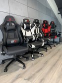 Elegancki fotel gamingowy GTR BLACK PRO-XL