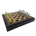 Ekskluzywne mosiężne szachy Italfama 28x28 cm - N001