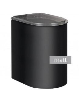 Pojemnik metalowy LOFT czarny Matt 2,2l