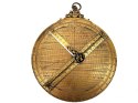 Wielkie mosiężne astrolabium Rojas H34 - reprodukcja, śr. 20cm