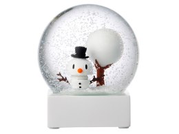 Figurka Hoptimist Snowman snow glob L white 26634 Hoptimist