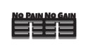 Wieszak na medale - No pain No gain