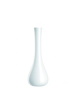 Elegancki szklany wazon 50cm biały - SACCHETTA Leonardo