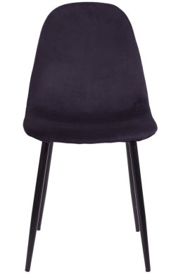 Krzesło tapicerowane Giulia Velvet Night Luxe