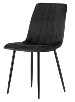 Krzesło OREO SQ VELVET BLACK II