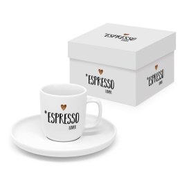 Espresso Passion Piękna Porcelanowa Filiżanka