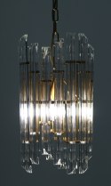 Nowa lampa wisząca Conti 25x25x44 cm: Oświetl swoje wnętrze z stylowym designem